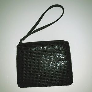 Cute Sparkly Black Wristlet Coin Purse